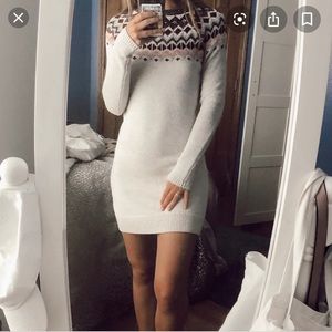 Sweater dress